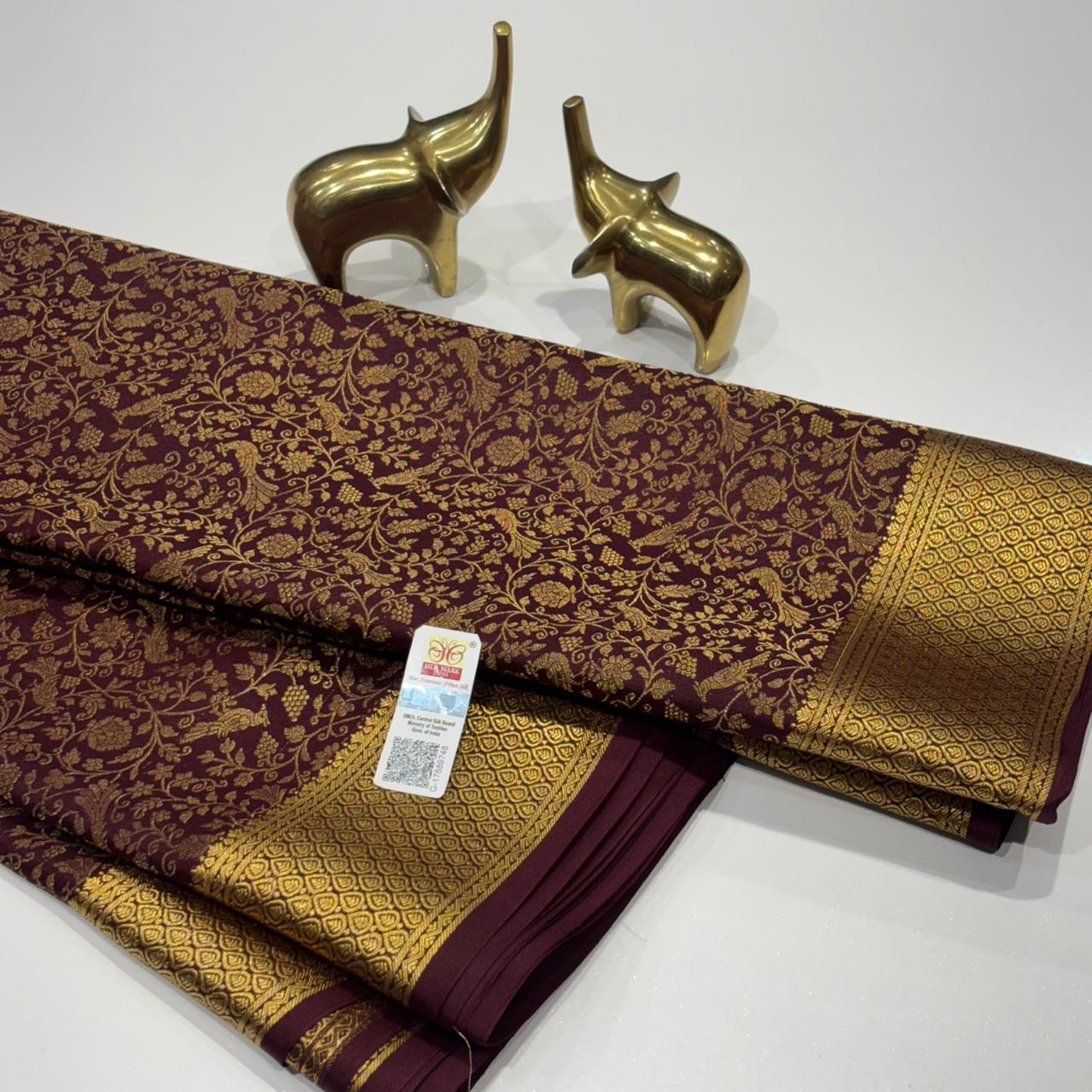 Pure Mysore Silk Saree