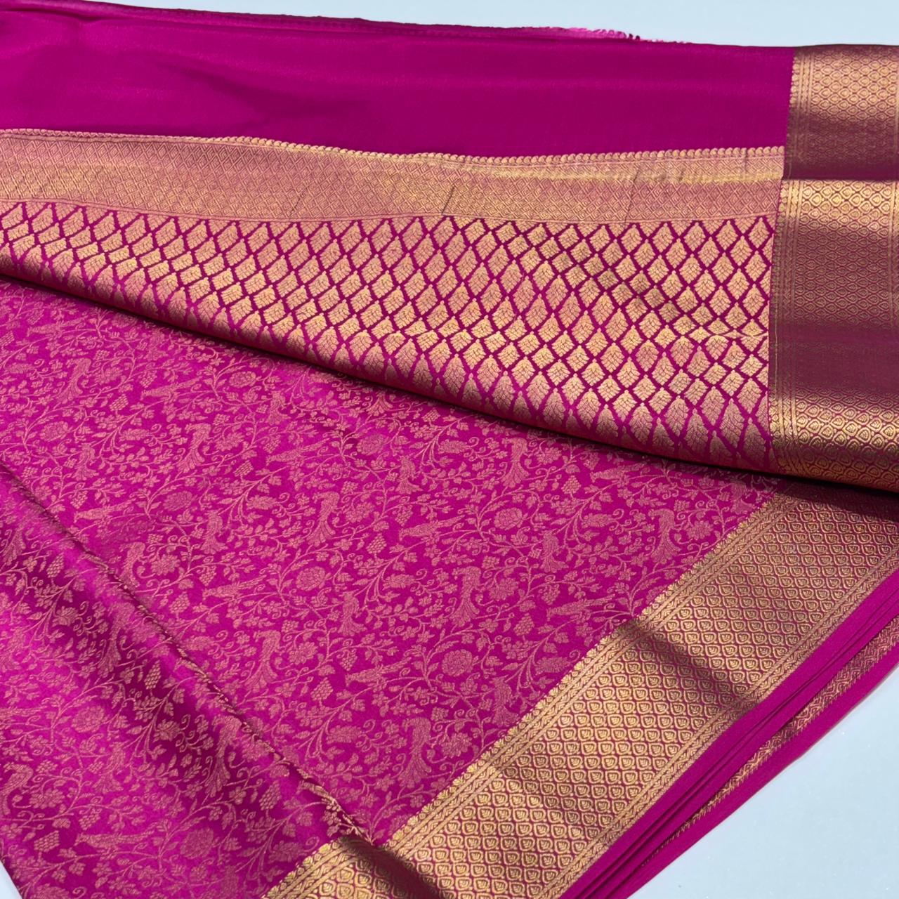 Pure Mysore Silk Saree