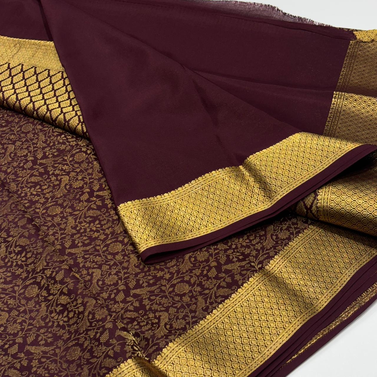 Pure Mysore Silk Saree