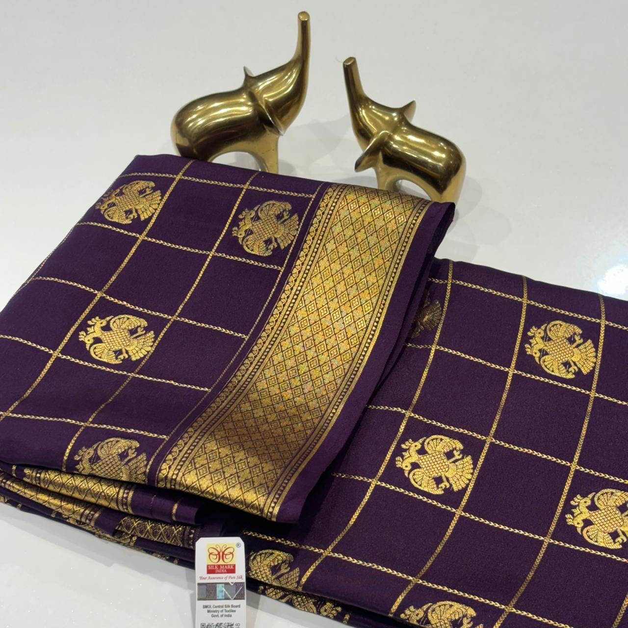 Pure Mysore Silk Saree