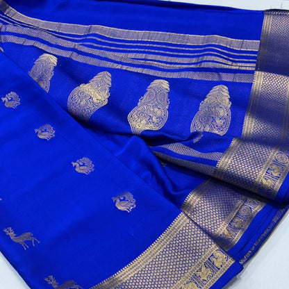 Pure Mysore Crepe Silk Saree