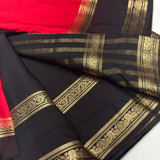 Designer Mysore Crepe Saree