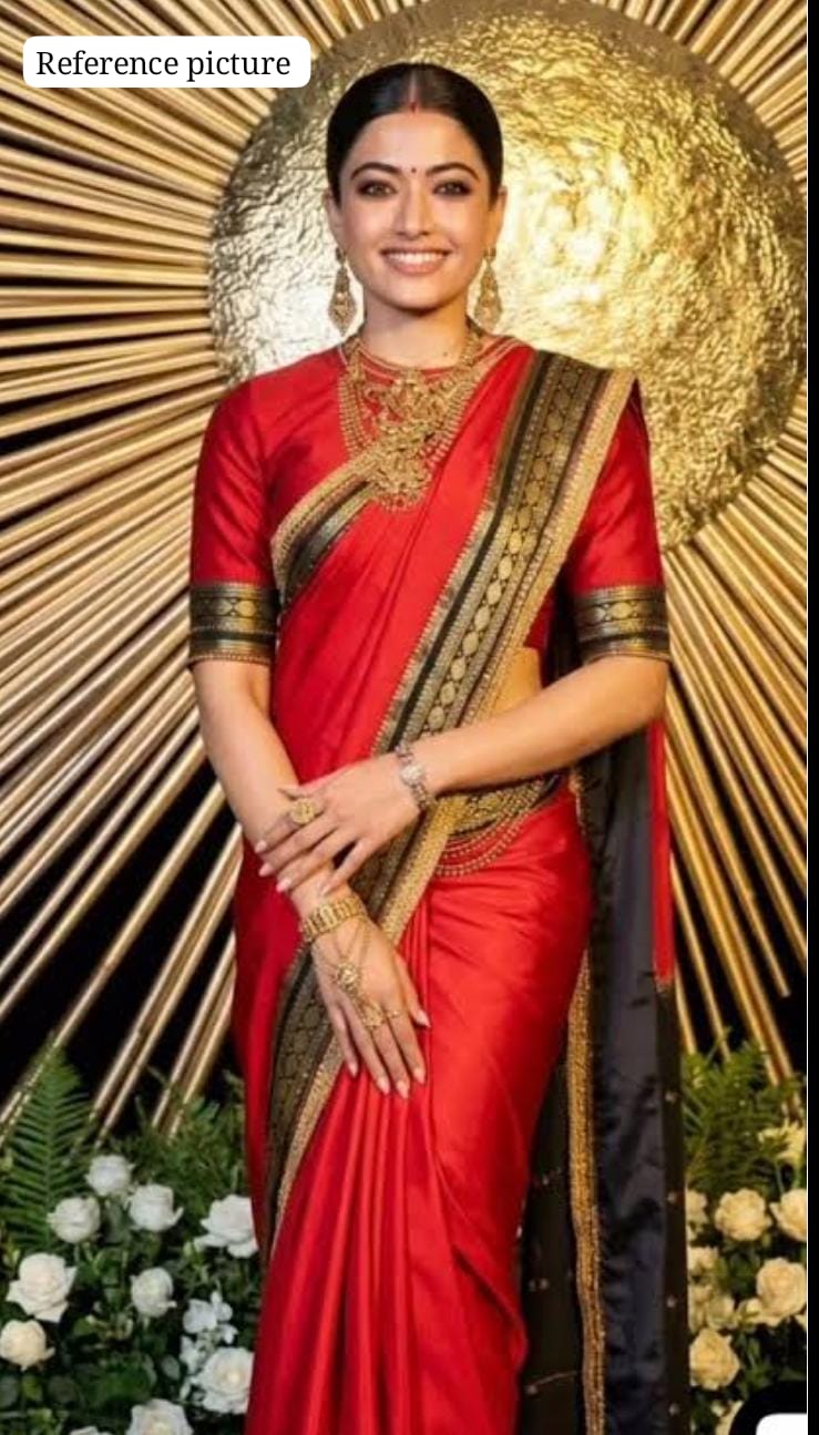 Designer Mysore Crepe Saree