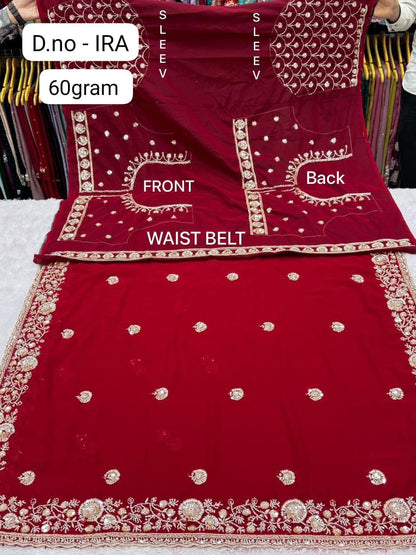 Party Wear Georgette Saree