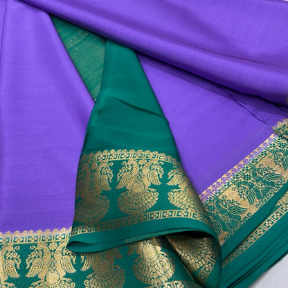 Pure Mysore Crepe Silk Saree