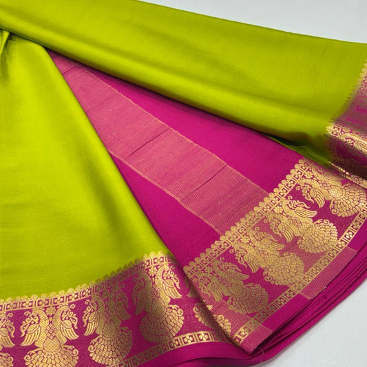 Pure Mysore Crepe Silk Saree