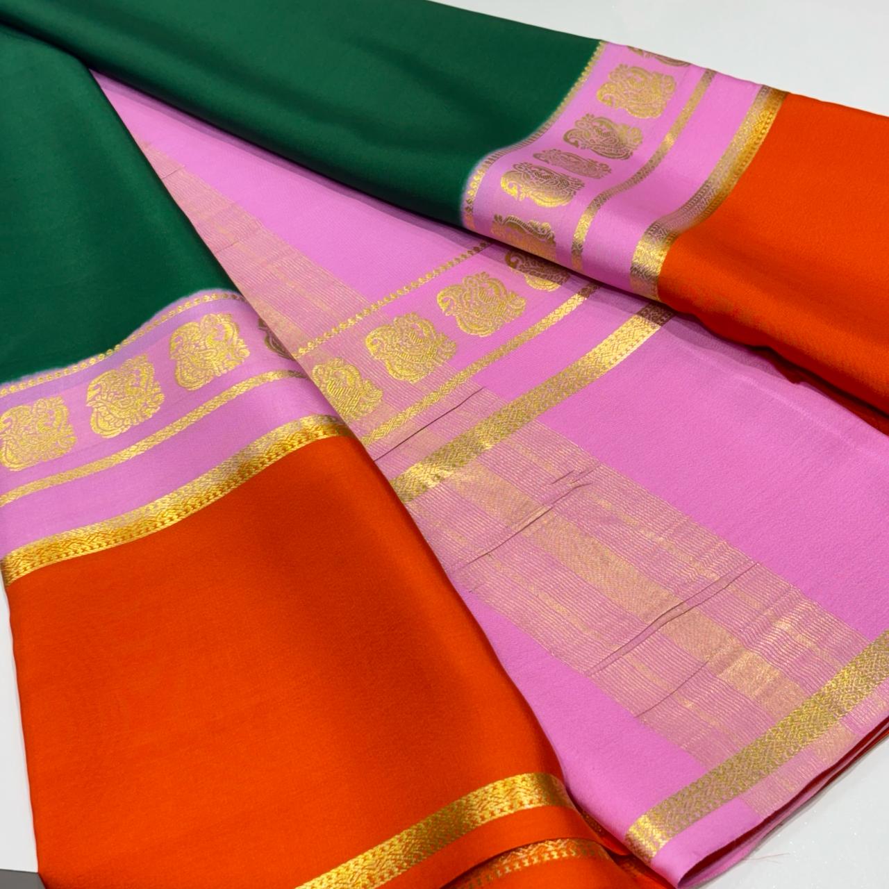 Pure Mysore Silk Saree
