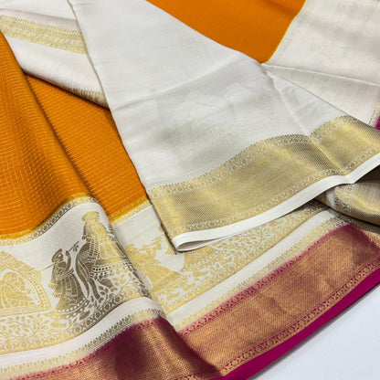 Pure Mysore Crepe Silk Saree