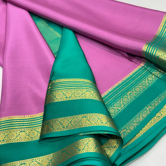Pure Mysore Crepe Silk Saree