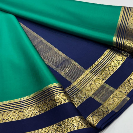 Pure Mysore Crepe Silk Saree