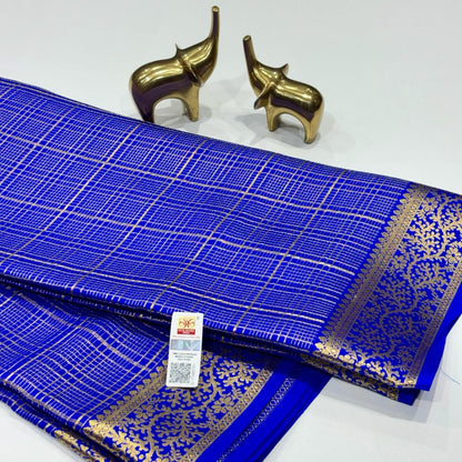 Pure Mysore Crepe Silk Saree