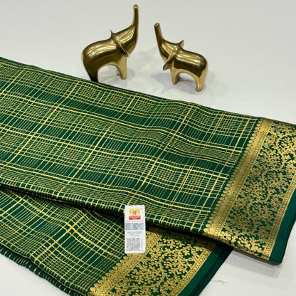 Pure Mysore Crepe Silk Saree