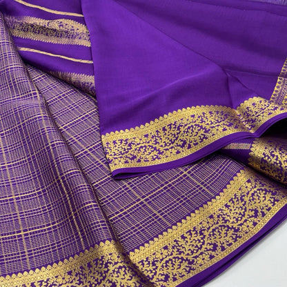 Pure Mysore Crepe Silk Saree