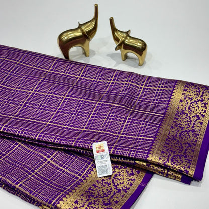 Pure Mysore Crepe Silk Saree