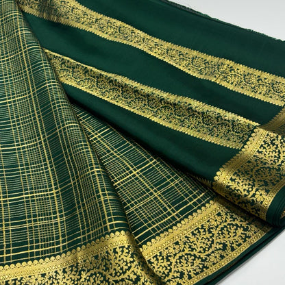 Pure Mysore Crepe Silk Saree