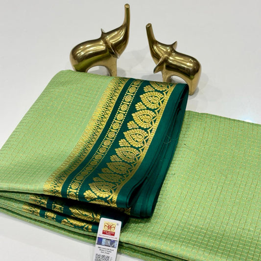 Pure Mysore Crepe Silk Saree