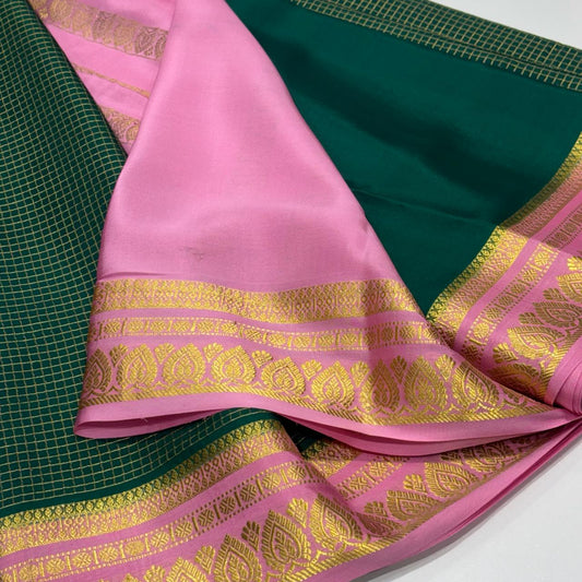 Pure Mysore Crepe Silk Saree