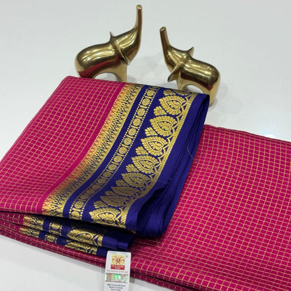 Pure Mysore Crepe Silk Saree