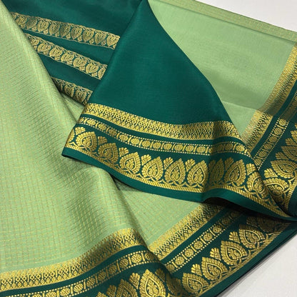 Pure Mysore Crepe Silk Saree