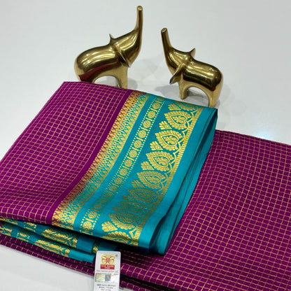 Pure Mysore Crepe Silk Saree