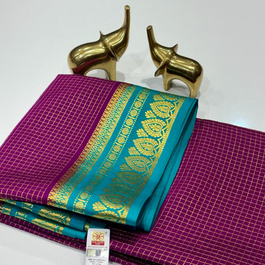 Pure Mysore Crepe Silk Saree
