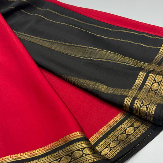 Pure Mysore Crepe Silk Saree