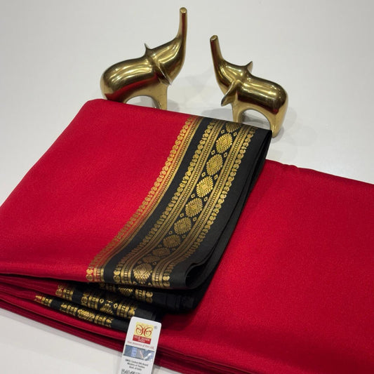 Pure Mysore Crepe Silk Saree