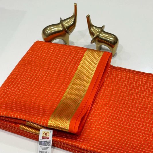 Pure Mysore Crepe Silk Saree