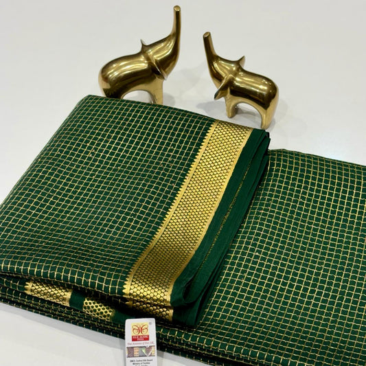 Pure Mysore Crepe Silk Saree