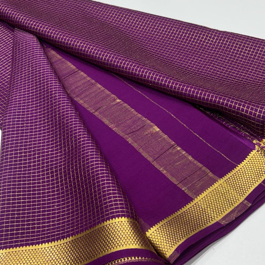 Pure Mysore Crepe Silk Saree