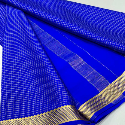 Pure Mysore Crepe Silk Saree