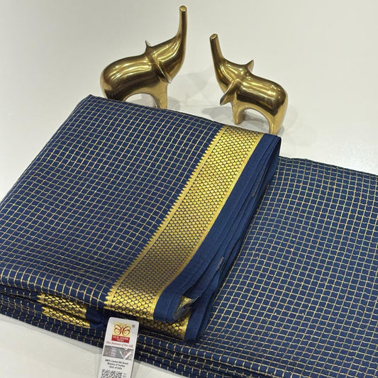 Pure Mysore Crepe Silk Saree