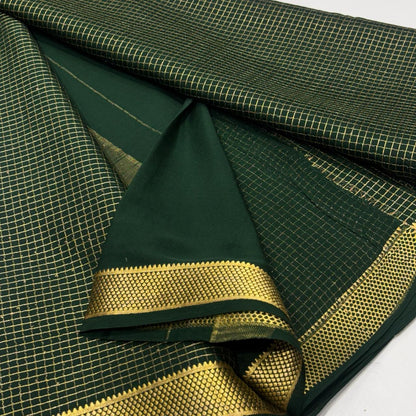 Pure Mysore Crepe Silk Saree