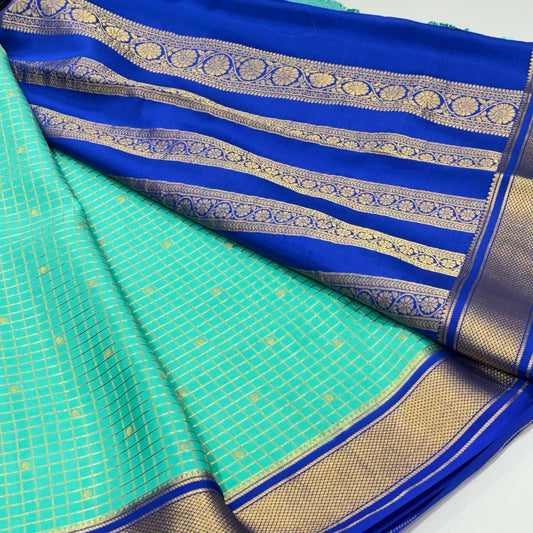 Pure Mysore Crepe Silk Saree