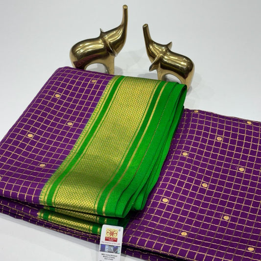 Pure Mysore Crepe Silk Saree