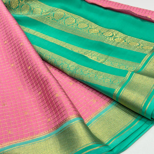 Pure Mysore Crepe Silk Saree