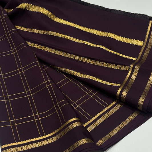 Pure Mysore Crepe Silk Saree