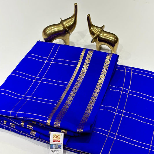 Pure Mysore Crepe Silk Saree