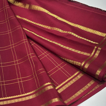 Pure Mysore Crepe Silk Saree
