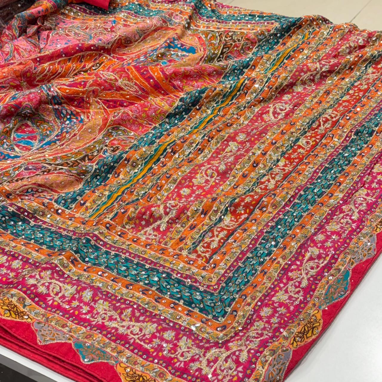 Party Wear Designer Saree