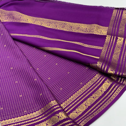Pure Mysore Crepe Silk Saree