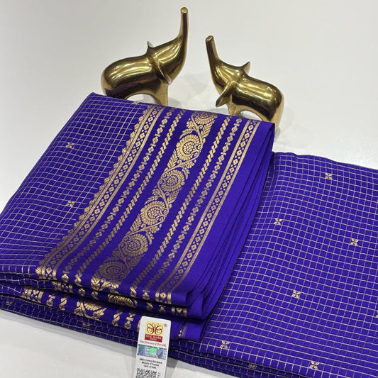 Pure Mysore Crepe Silk Saree