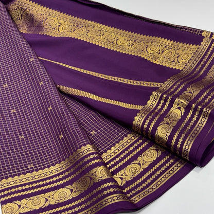 Pure Mysore Crepe Silk Saree