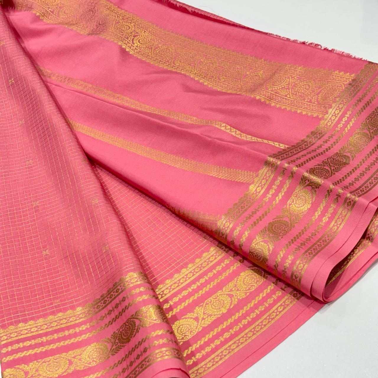 Pure Mysore Crepe Silk Saree