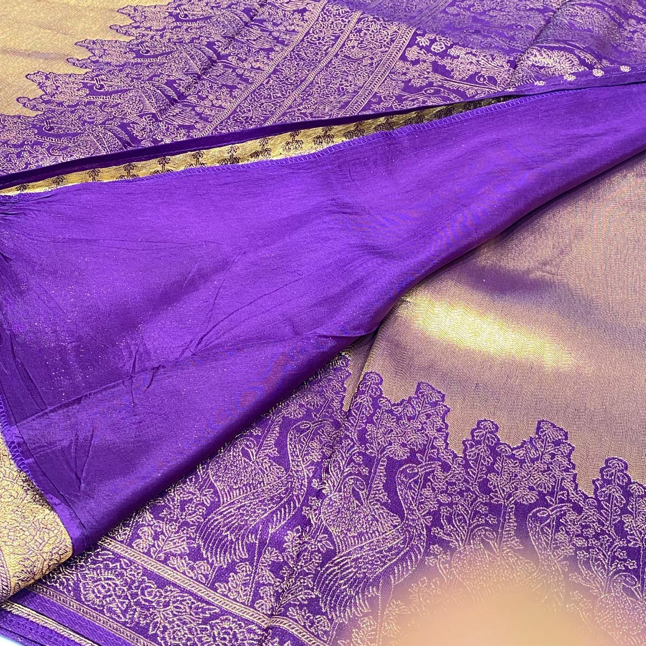 Brocade Kanchipuram Designer Saree