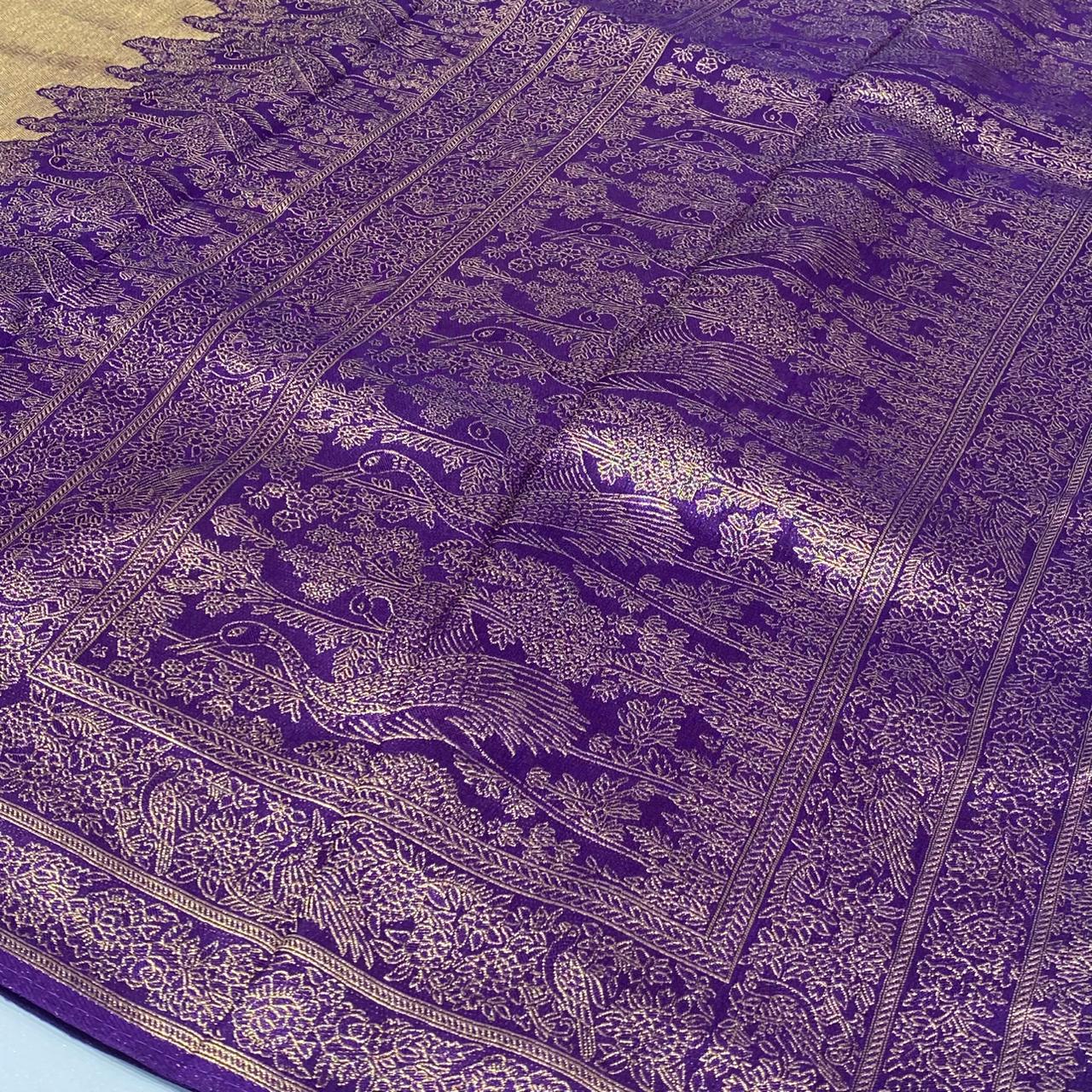 Brocade Kanchipuram Designer Saree