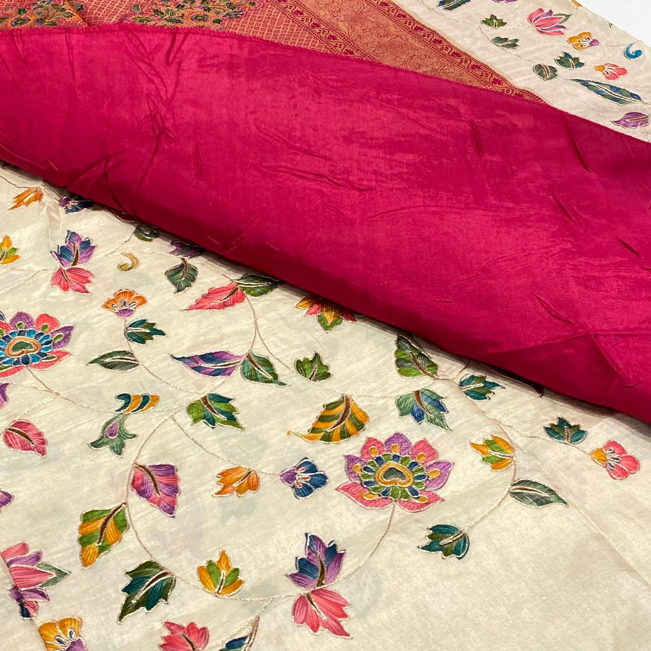 Royal Banaras Floral Saree