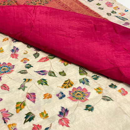 Royal Banaras Floral Saree