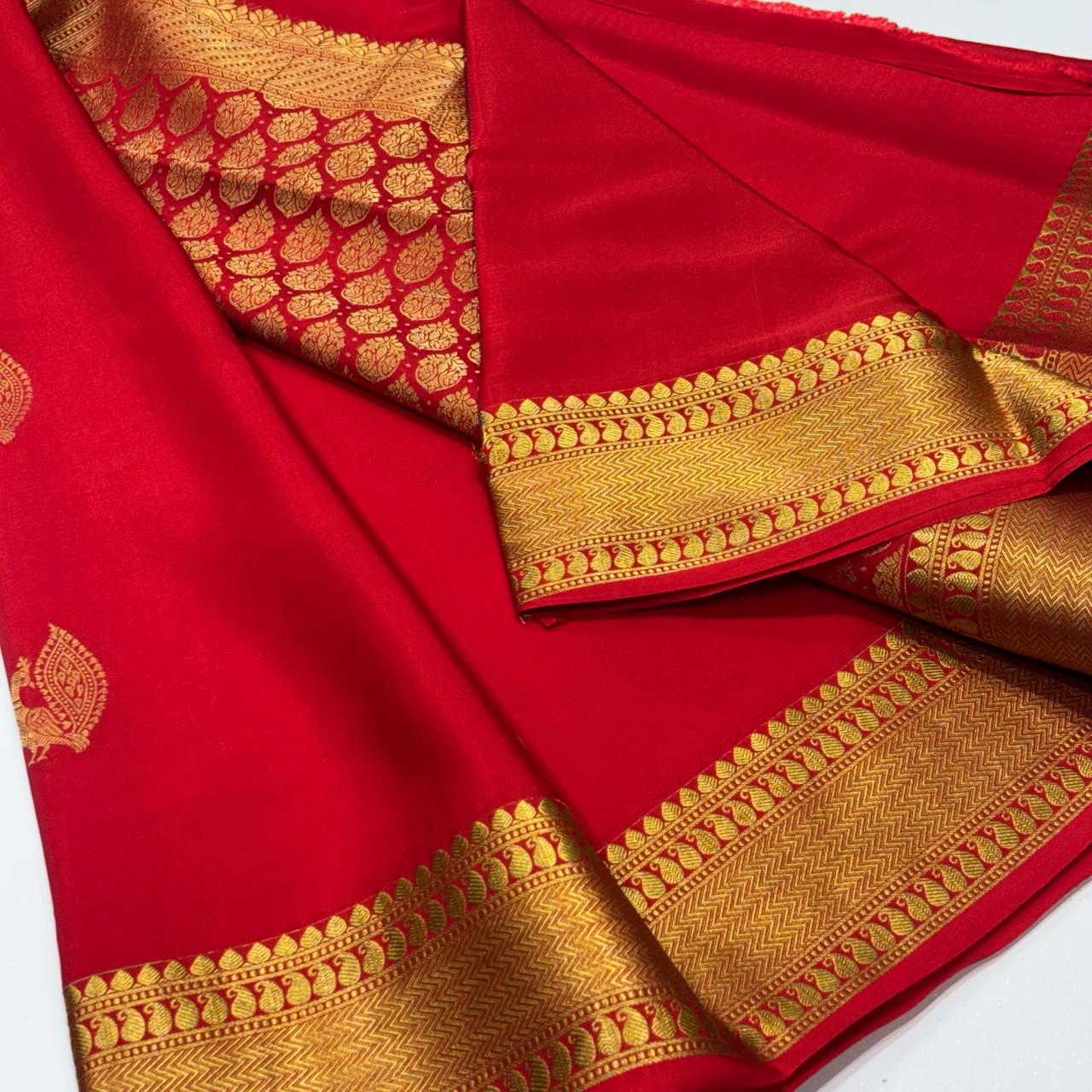 Pure Mysore Silk Saree