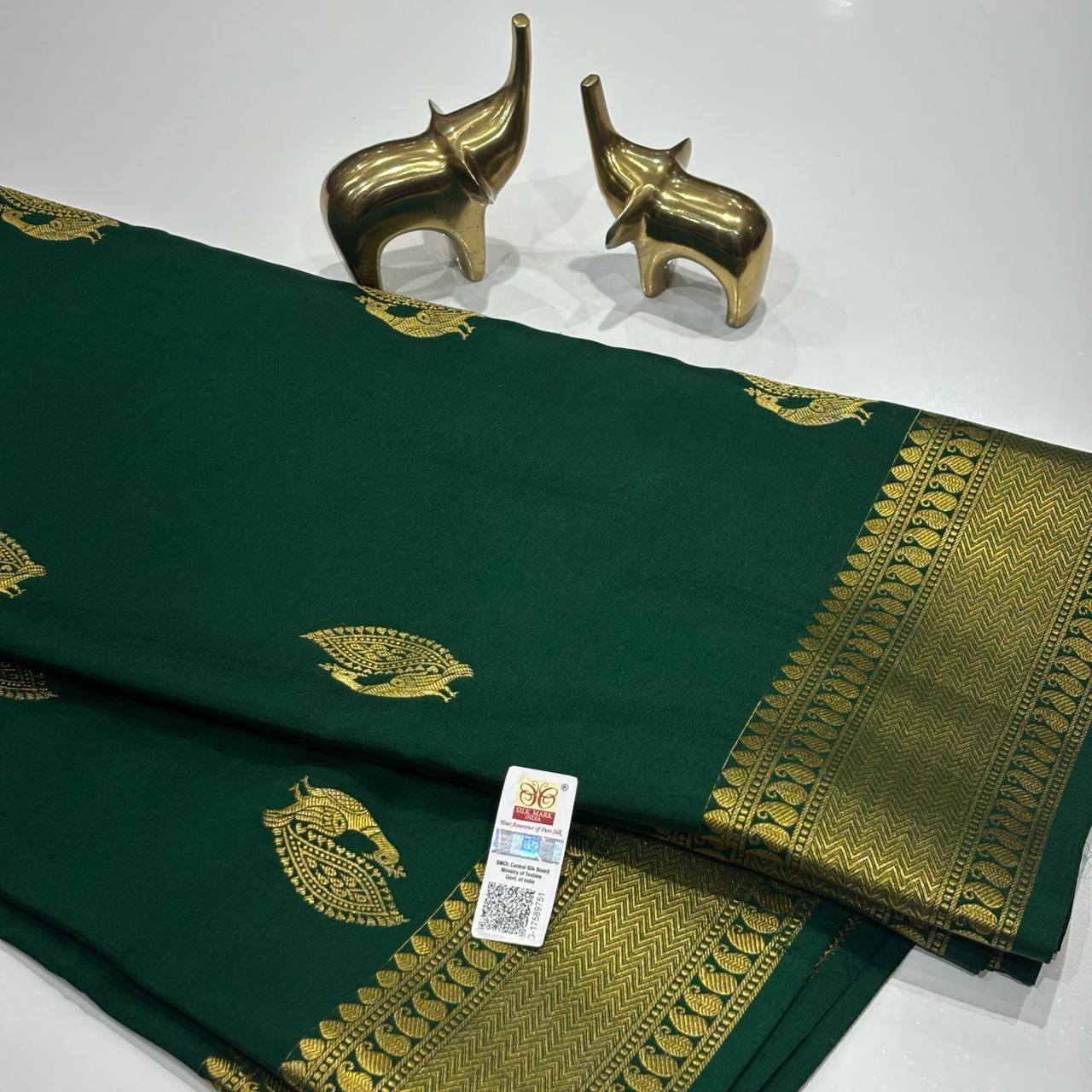 Pure Mysore Silk Saree